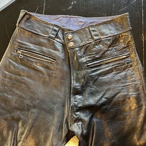 Vintage BECK moto leather pants